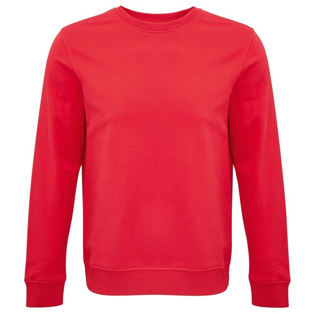 SOLS Unisex Adult Comet Sweatshirt / Red